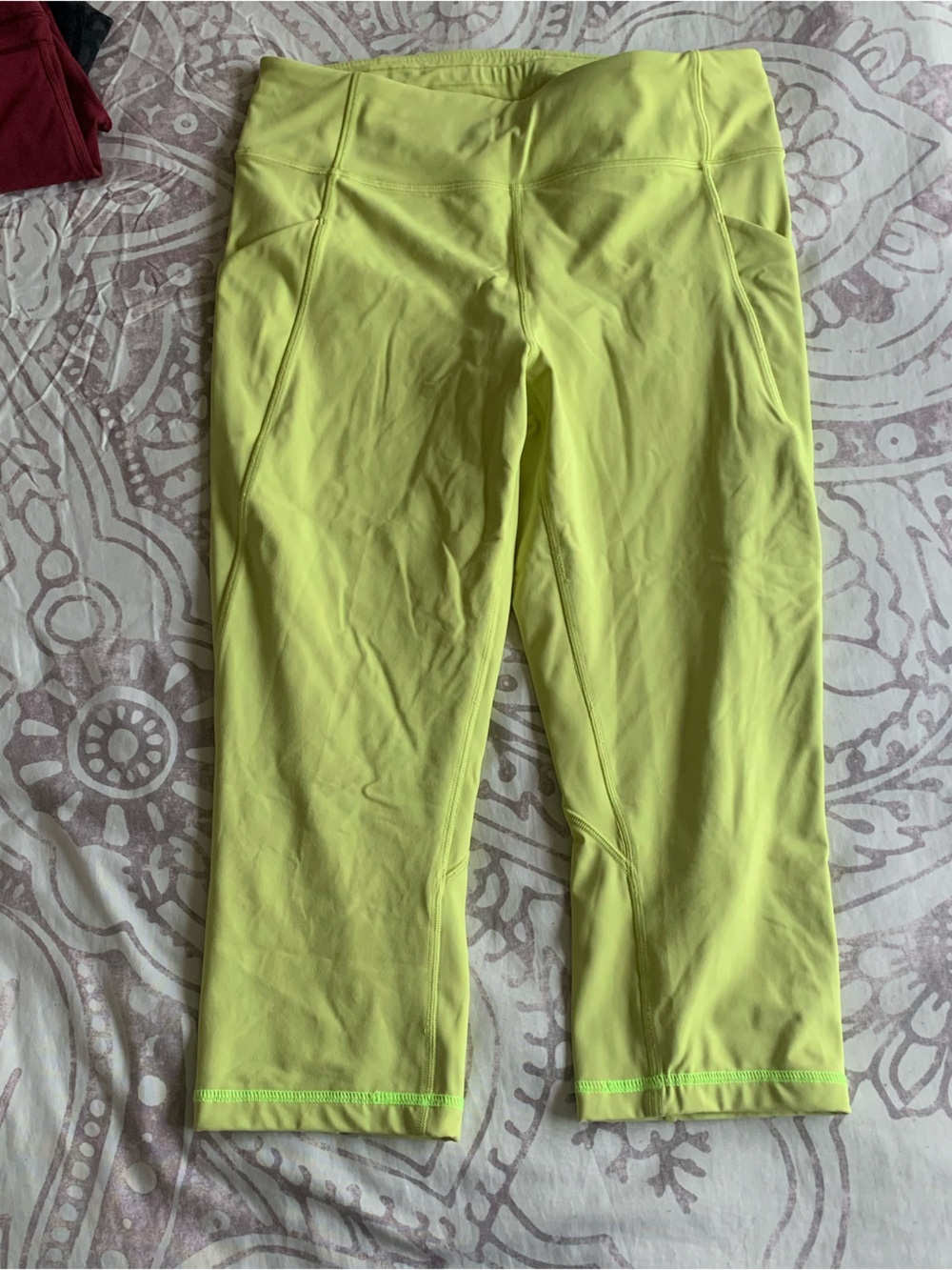 Neon Chartreuse lululemon Active Leggings